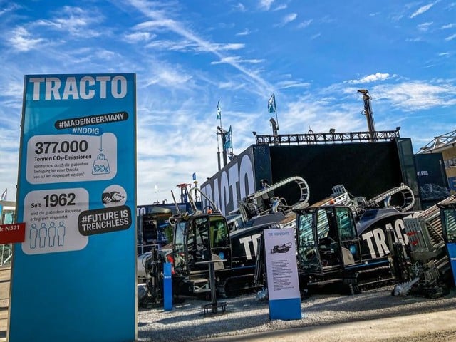 TRACTO Reveals New Drill At Bauma Trenchless Australasia
