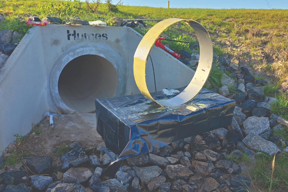 A Smart Lock Big Bore prepped for installation in west Sydney. Image: Smart Lock