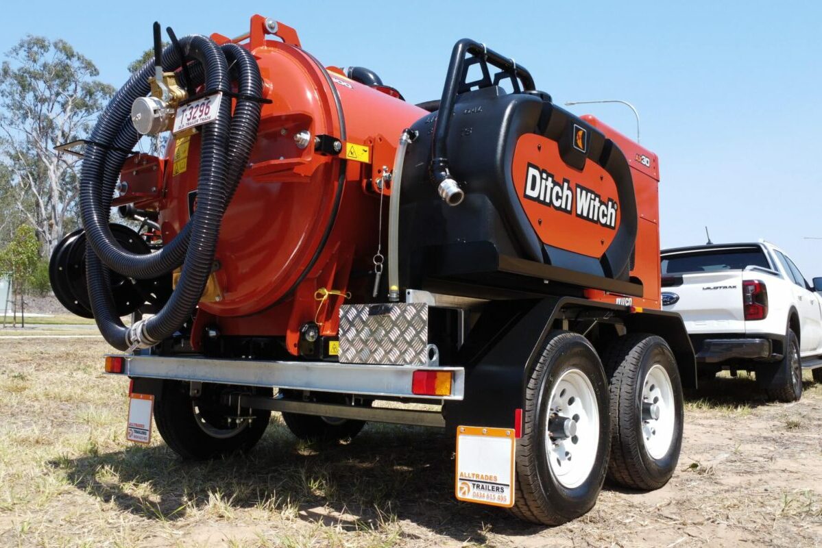 The AX30-300 set to arrive early 2025. Image: Ditch Witch CEA