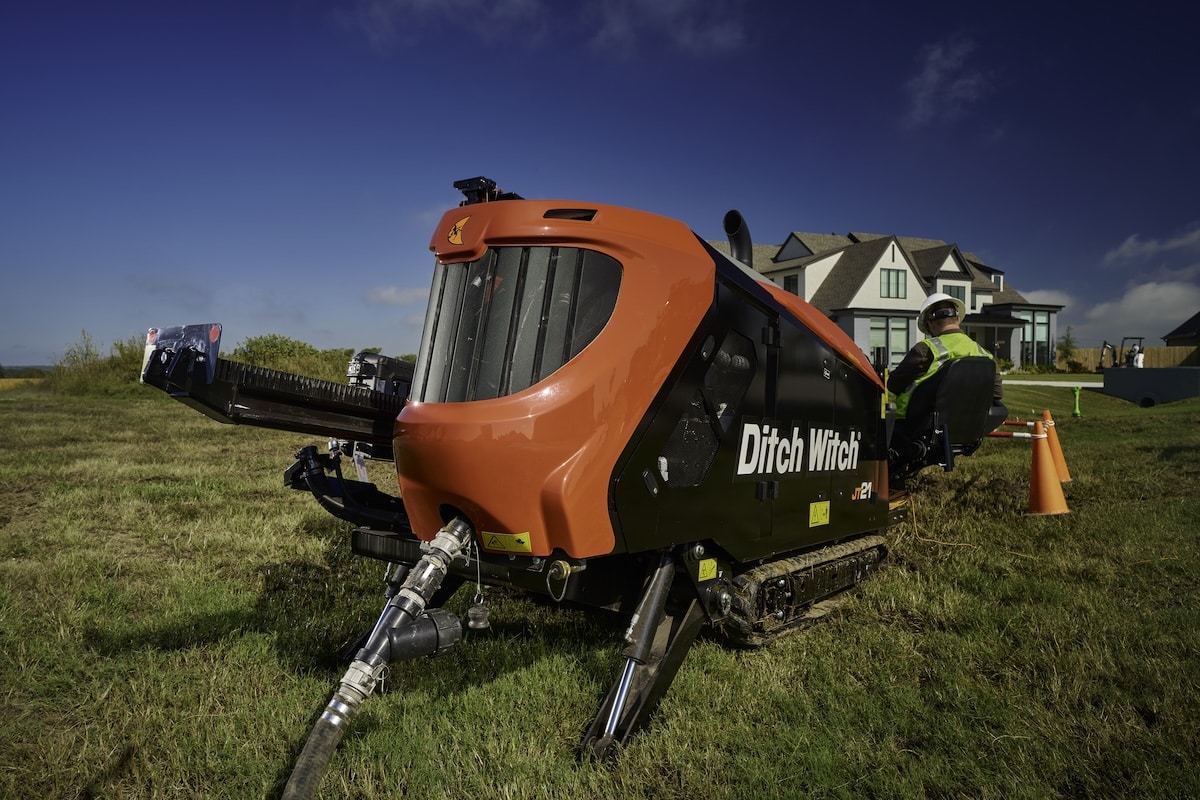 The JT21 delivers up to 40 per cent more downhole horsepower than its predecessor. Image: Ditch Witch CEA