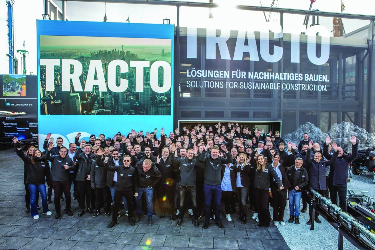 TRACTO had a huge presence at bauma 2025. Image: TRACTO