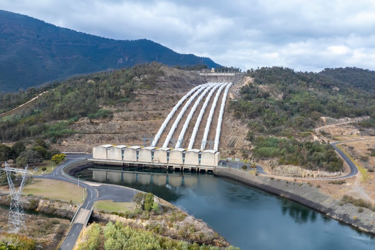 Hydropower uses the movement of water to generate electricity. Image: phillip / stock.adobe.com