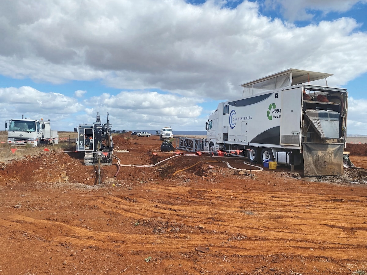 Pipeline precision in major irrigation project - Trenchless Australasia