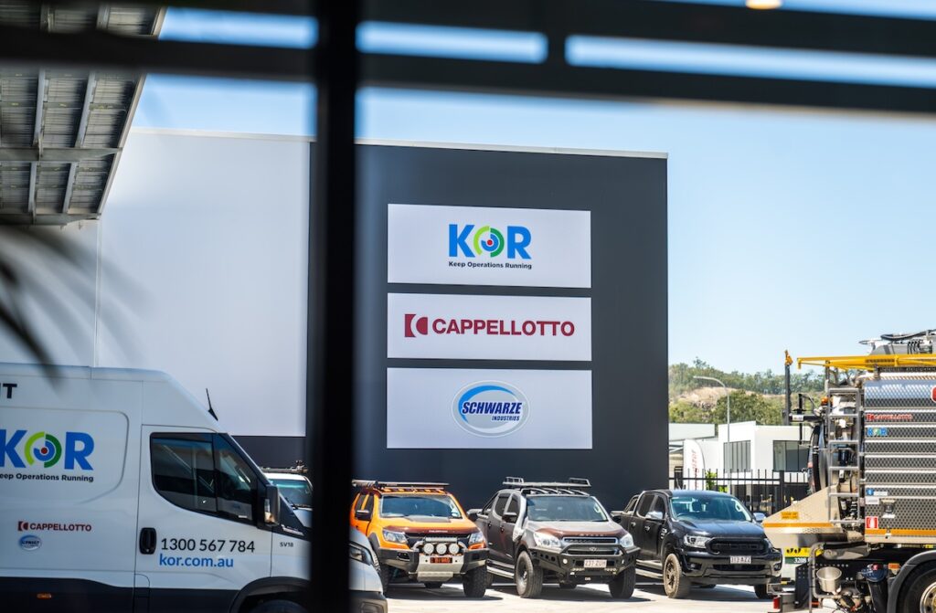 KOR's new facility in Southeast Queensland.