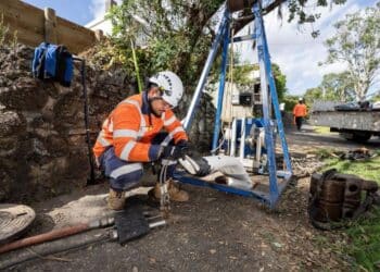 Wastewater pipes are being relined in Auckland.