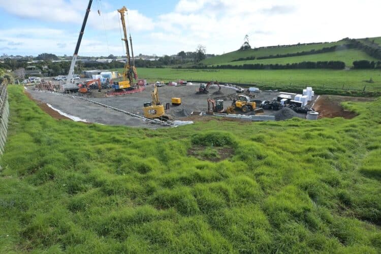 The site at Pukekohe.