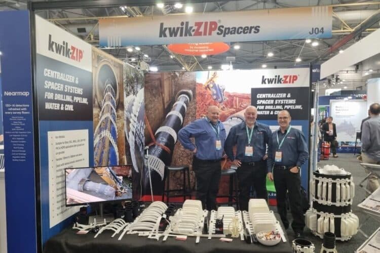 kwik-ZIP's booth at OzWater in Sydney.