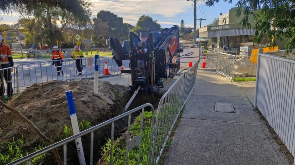 MME Underground Services at work in North Perth.