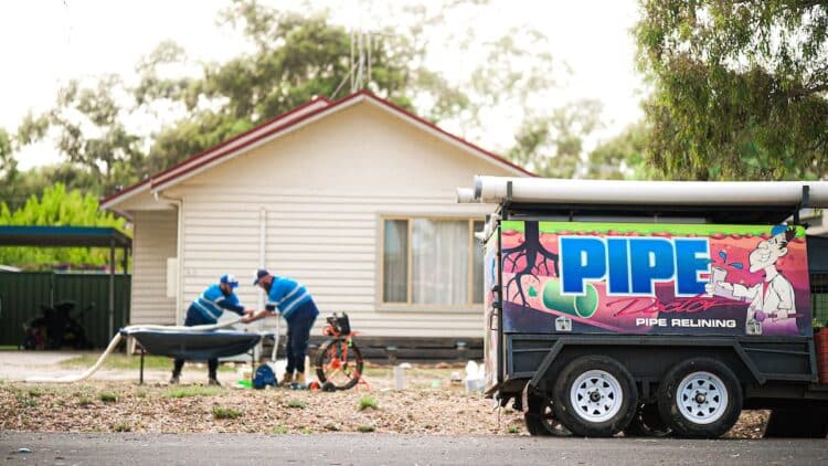 Pipe Doctor technicians attend a domestic blockage.