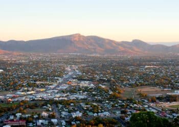 View over Townsville towards Mt Stuart.