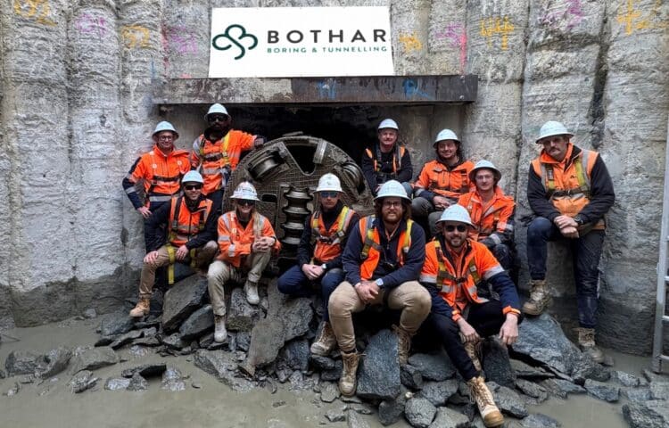 The Bothar team celebrate a timely breakthrough.