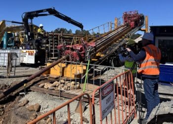 Maxi bore HDD performed by Pipe Drillers Group near the Manning River.