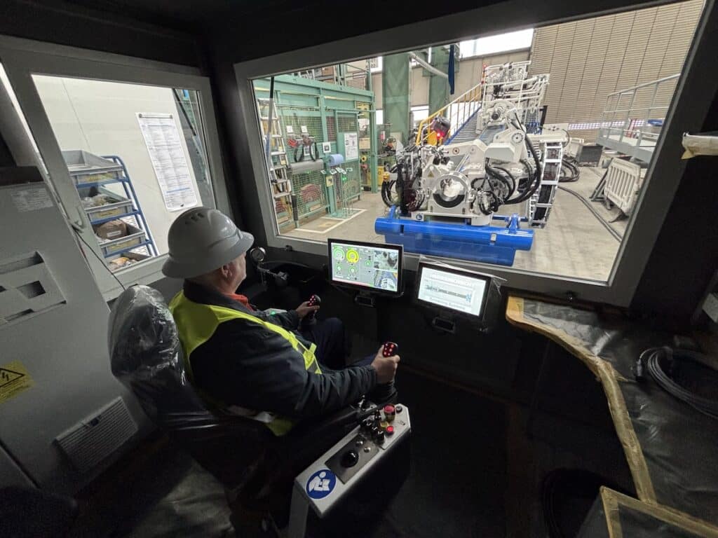 Factory Acceptance Testing of the purpose-built HK300-Special HDD rig.