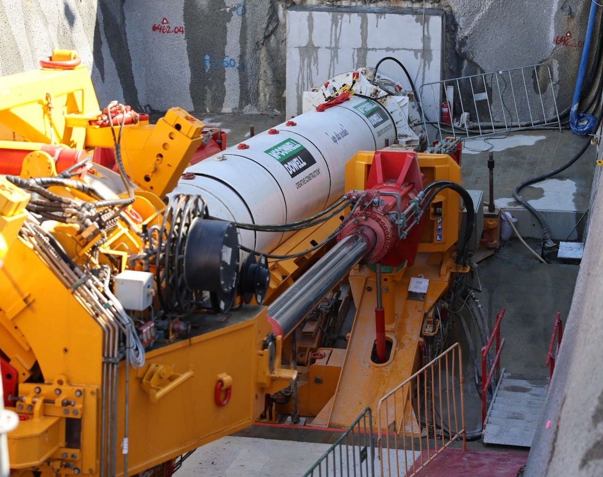 Sydney Water unveils microtunnel machine for major project - Trenchless ...
